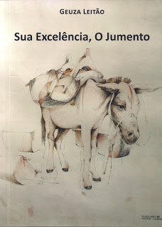 Capa do livro "Sua Excelência, o Jumento", de Geuza Leitão