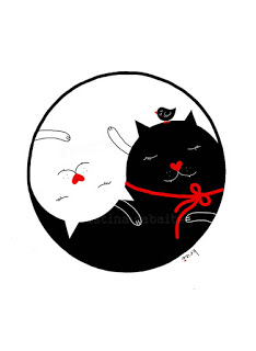 Gatos Yin e Yang